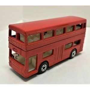 Matchbox 1971 THE LONDONER Double Decker Bus Box 2 Decals Present Unattached